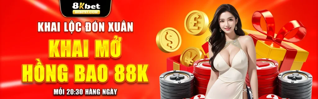 Khai lộc đón xuân - khai mở hồng bao 88k