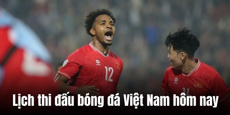 Lịch thi đấu bóng đá Việt Nam hôm nay