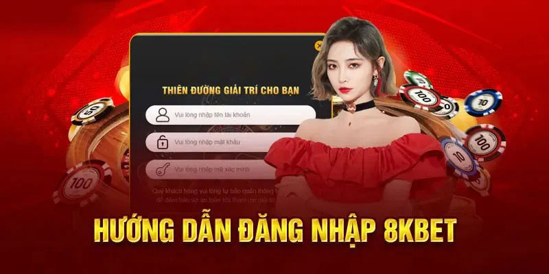 Quy trình đăng nhập 8kbet đơn giản giúp thao tác dễ dàng