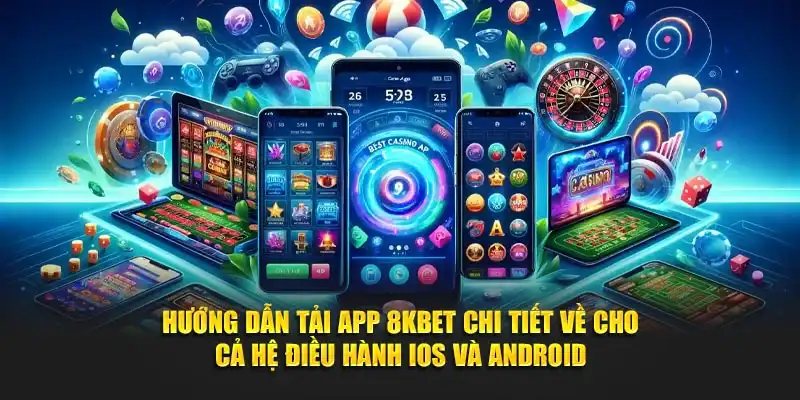 Tham gia cá cược tiện lợi hơn sau khi tải app 8KBET